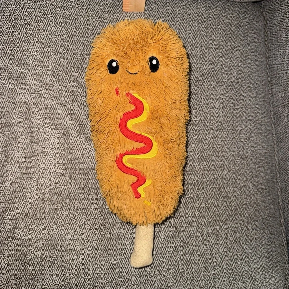 Squishable Comfort Food Corndog Pillow Plush Plushie Retired - Picture 2 of 4